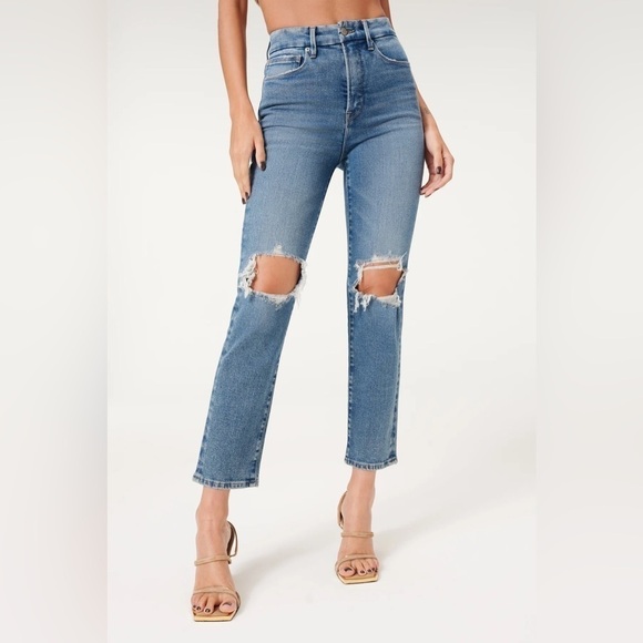 Good American Good Vintage Destroyed Jeans - Picture 2 of 12